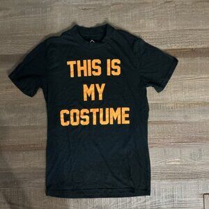 Well Worn Black and Orange Halloween Costume Tee